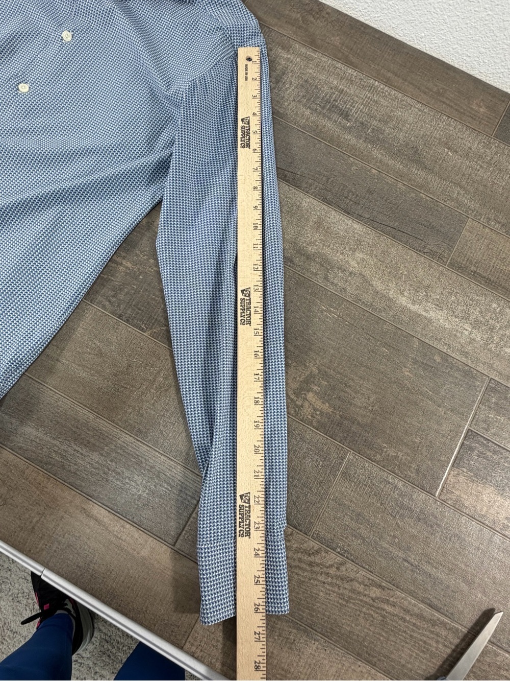 NWOT Eton Long Sleeve Button Down Geometric Pattern - Picture 6 of 8